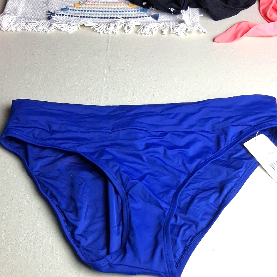 Blue Classic Cut Panties Intimates